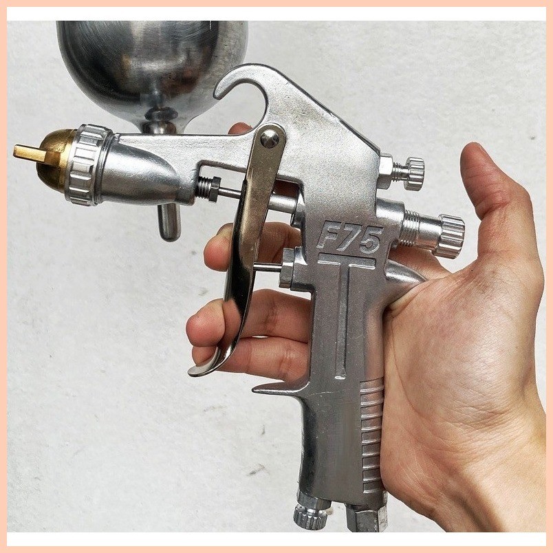 ♒ Casta F75 Gravity Feed Air Spray Paint For Wood Wall Plastic