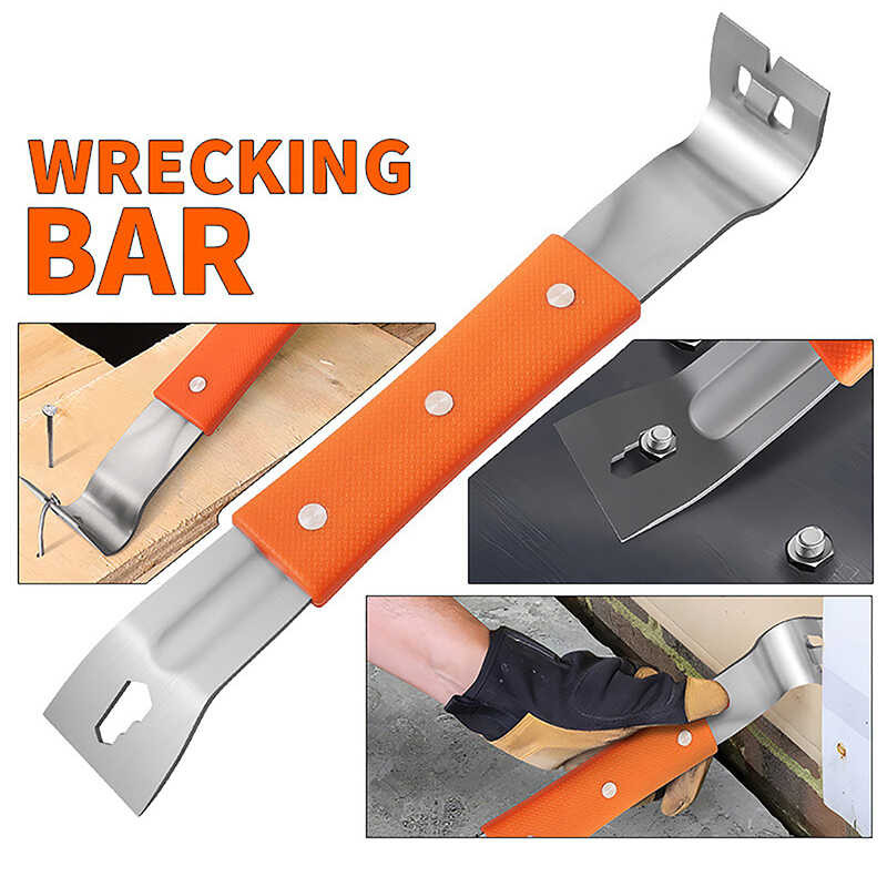 Pry 56A Bar Stainless Steel Nut Crowbar With M4M6 Hexagon Socket And