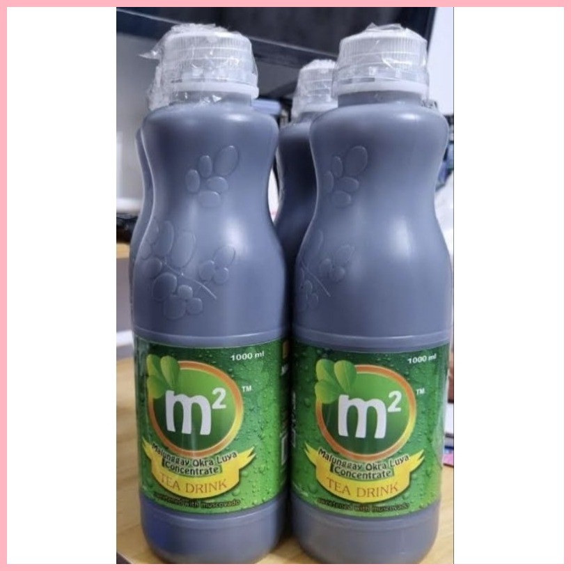 M2 Malunggay Tea Drink 1L (Malunggay (Moringa) , Okra (Lady Finger) and ...