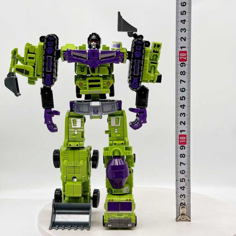 New 6 In 1 Transformation Model Devastator 25.5Cm Action Figure Robot ...
