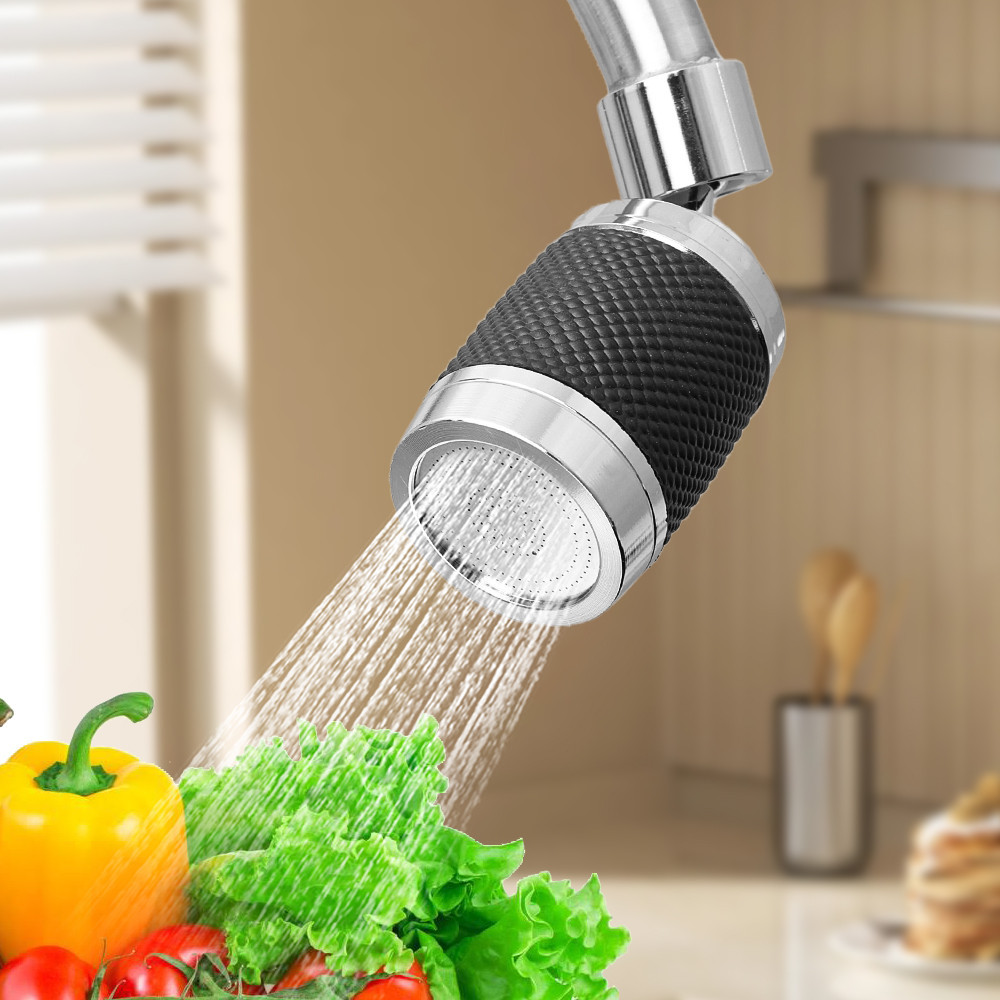 360° Rotation Kitchen Filter Faucet Aerator 3 Modes Tap Extender