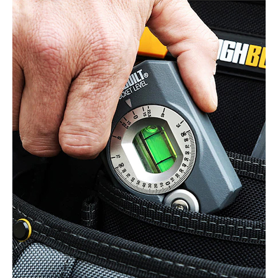 TOUGHBUILT Professional Pocket Level 360 Degree Portable Level Ruler ...