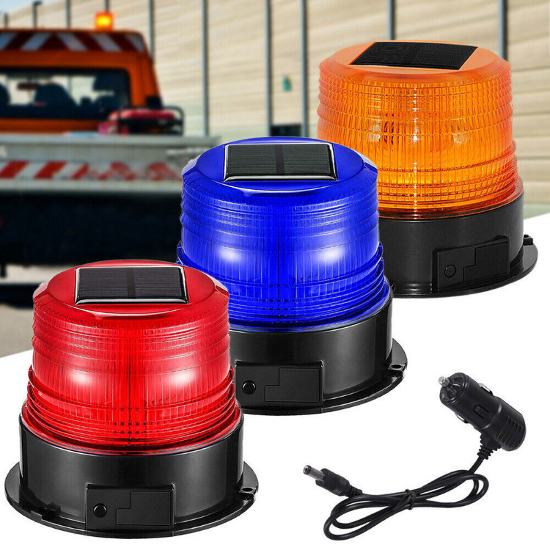 USB 3 Charging 747 Solar Power Emergency Warning Light Strobe Wireless ...
