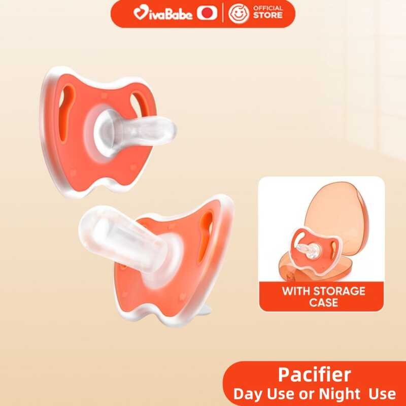 Pacifier Super Soft Silicone Newborn Anti-Colic Sleep Inducing Tool 53 ...