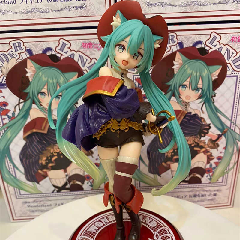 Hatsune Miku kamay-made fairy tale fairyland boots suot cat animation ...