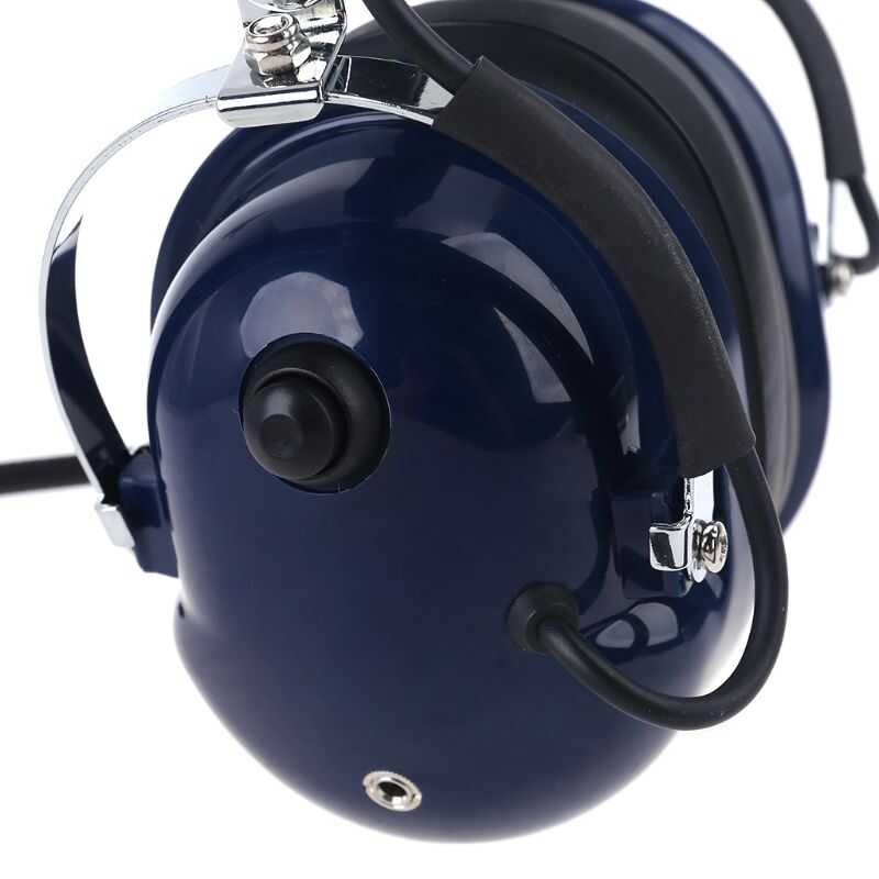 69D Air Ra200 Aviation Headset With GA Dual Plugs Stereo Mono Switch ...