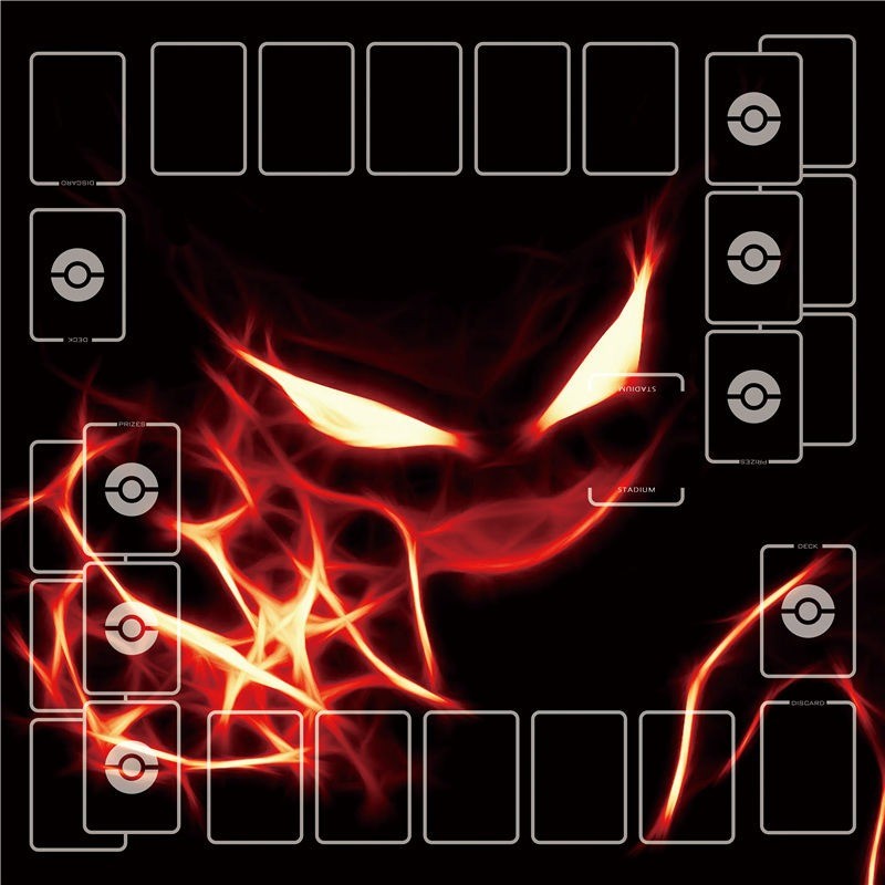 Pokémon Card Playmat PTCG Double Player Card Mat DIY Pokémon Themed ...