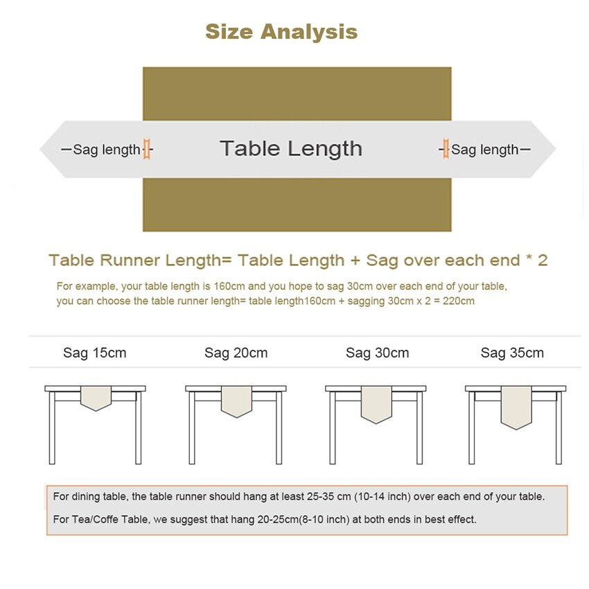 New Thick Linen Solid Color Table Runner Light Luxury Home Boxer Bed ...
