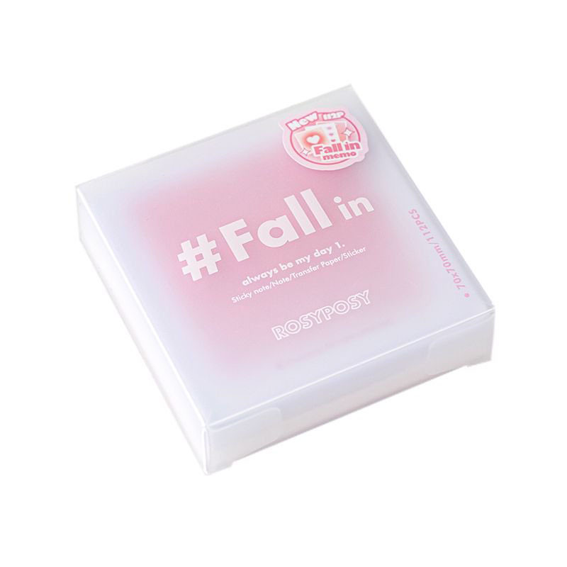 112 Sheets Gradient Sticky Note Memo Pad Office Planner Sticker ...