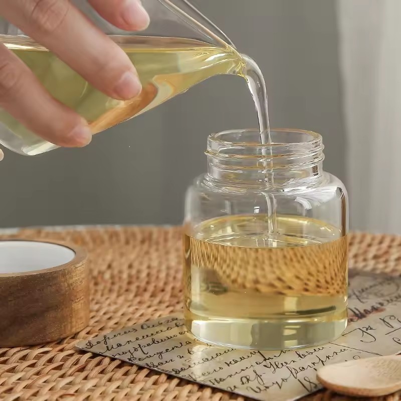 1/3Pcs 10/20/30ml Mini Glass Bottle - Tea Coffee Beans Storage ...