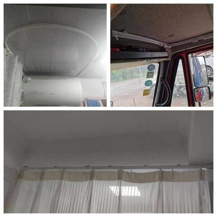 Curtain Curved Rail Mute Pulley Bay Window Balcony Curtain Track ...