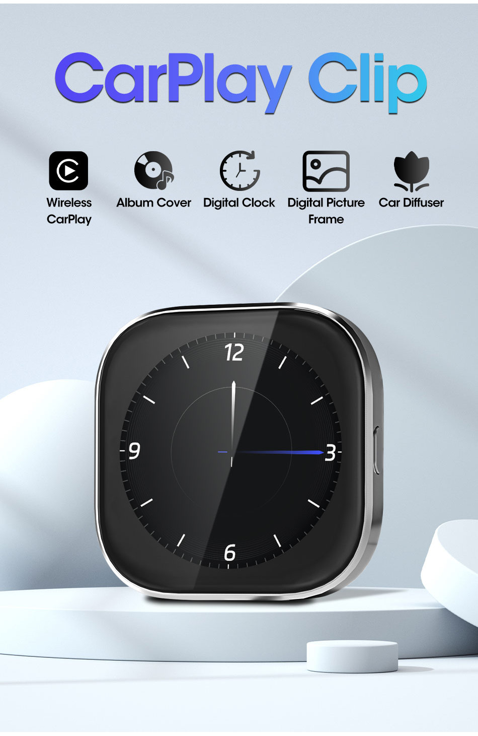 CarPlay Clip Wireless Car Play Adapter Air Outlet Perfume Accessories