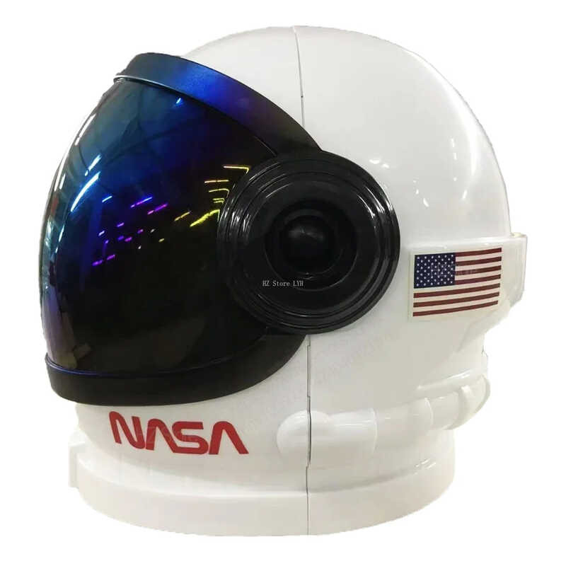Na-sa Astronaut with Movable Visor, Space Helmet Cosplay Costume Cos ...