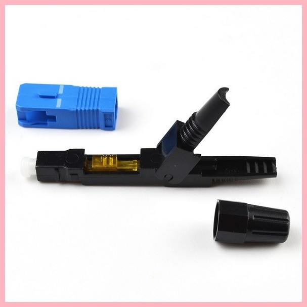 Sc-upc10 optical fiber fast cold UPC fast connector embedded optical ...
