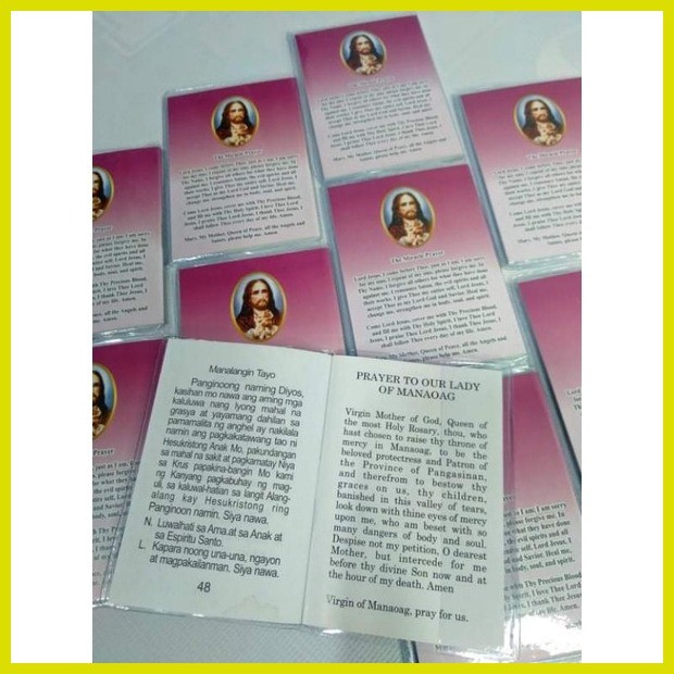 ♣ ∣ Rosary Guide Booklet (English/Tagalog) | Shopee Philippines