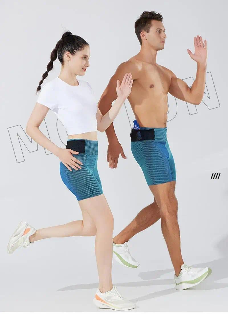 Double-Layered Moisture-Wicking Breathable Men's Marathon Running ...