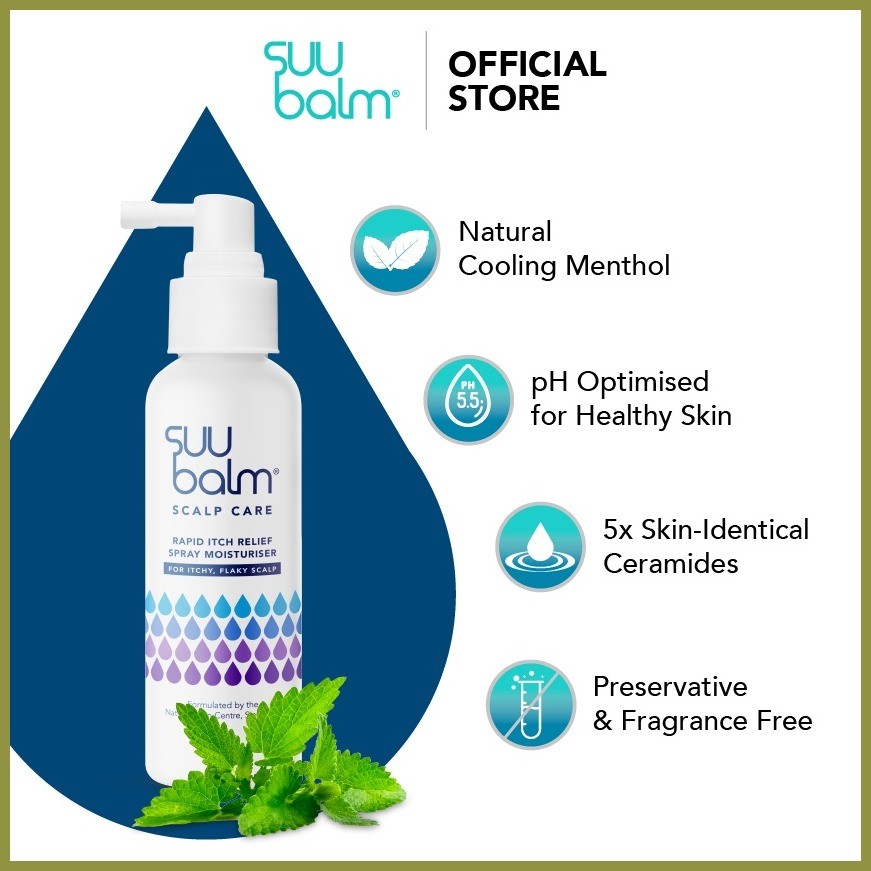 ۩ Suu Balm Rapid Itch Relief Scalp Spray Moisturiser | Shopee Philippines