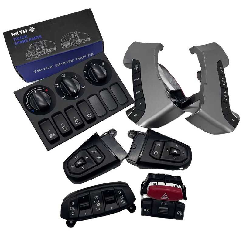 Ouri Heavy Truck Steering Wheel Switch Module For MAN TGS TGX TGA TGL ...