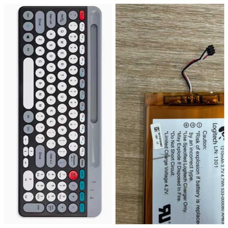 K Suitable For Logitech K810 Wireless Bluetooth Mechanical Keyboard ...
