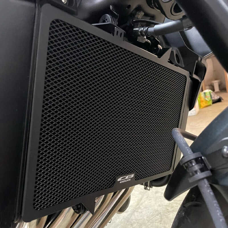 々 Motorcycle Radiator Guard Grille Protector Cover For HONDA CB650R ...