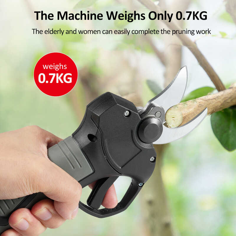 21V Portable Handheld Cordless Electric Pruning Shears Sk5 High Carbon ...