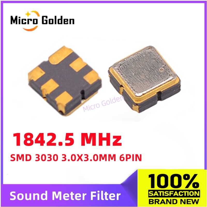 Eb4 (10Pcs) 1842.5Mhz 1842Mhz 1842M SMD 3030 SAW FILTER 3.0*3.0Mm 6Pin ...