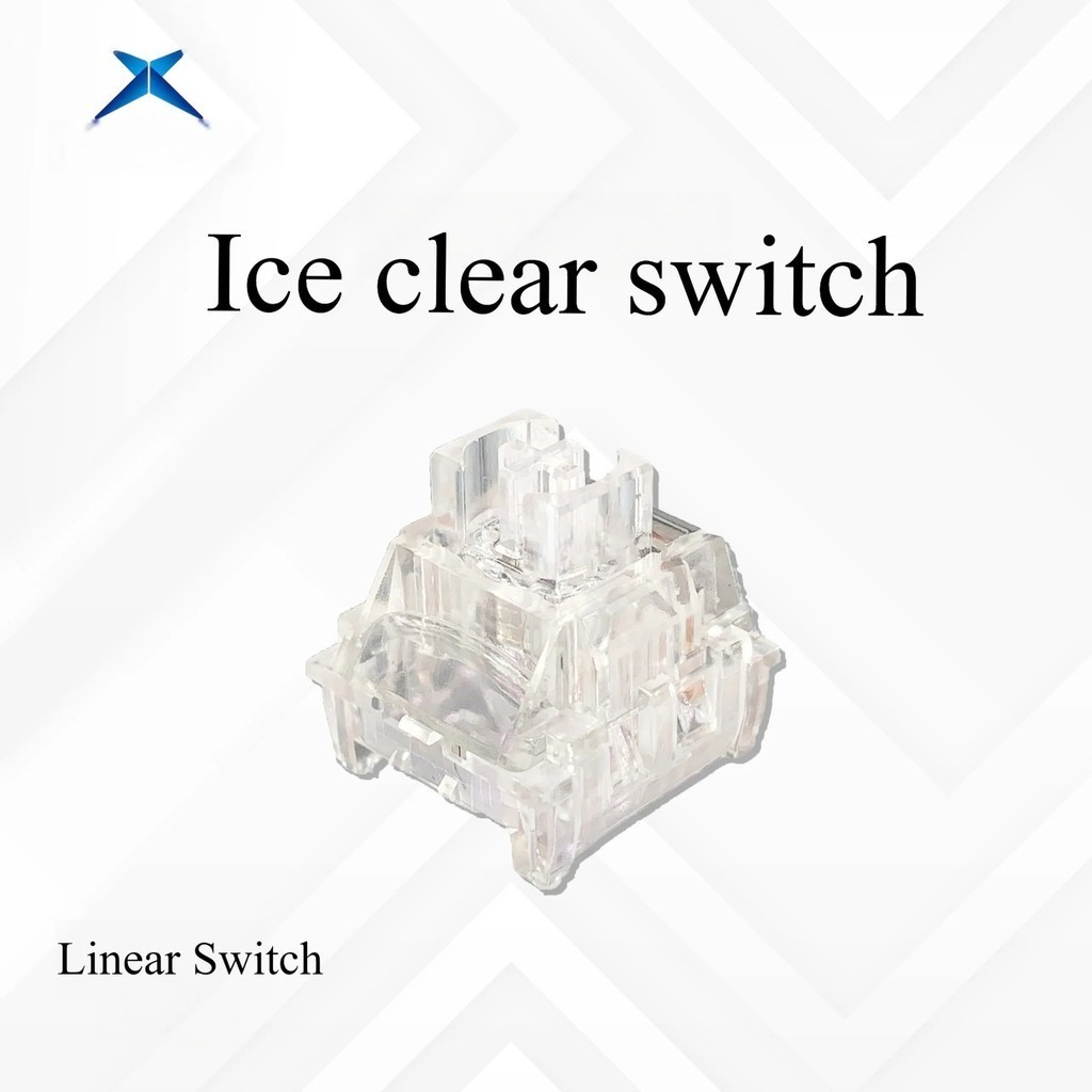 3Pin/5Pin Panda Linear Switch With Light Guide Mirror Tactile Clicky ...