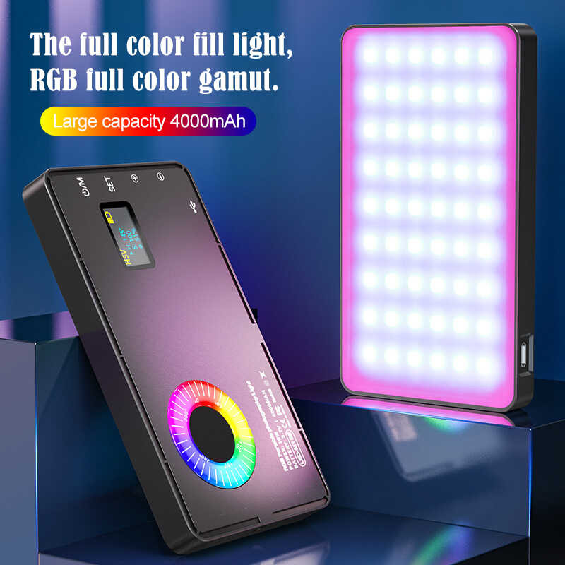 For Cell Mobile Phone Portable Rechargeable Lamp Selfie Led Video ...