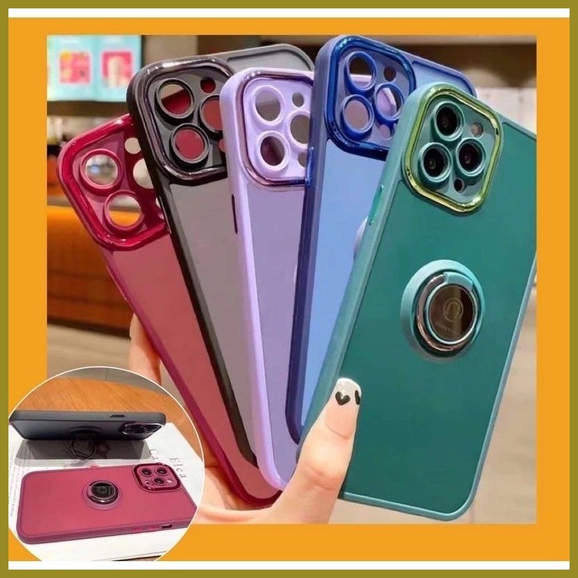 For OPPO A58 5G A78 5G Case Ring Armor Shockproof Phone Cover