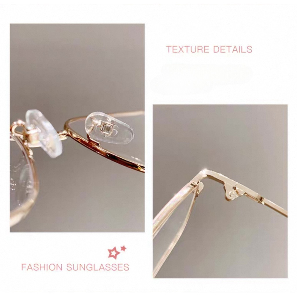 Blue Light Anti-myopia Glasses With Color-changing High-end Borderless ...
