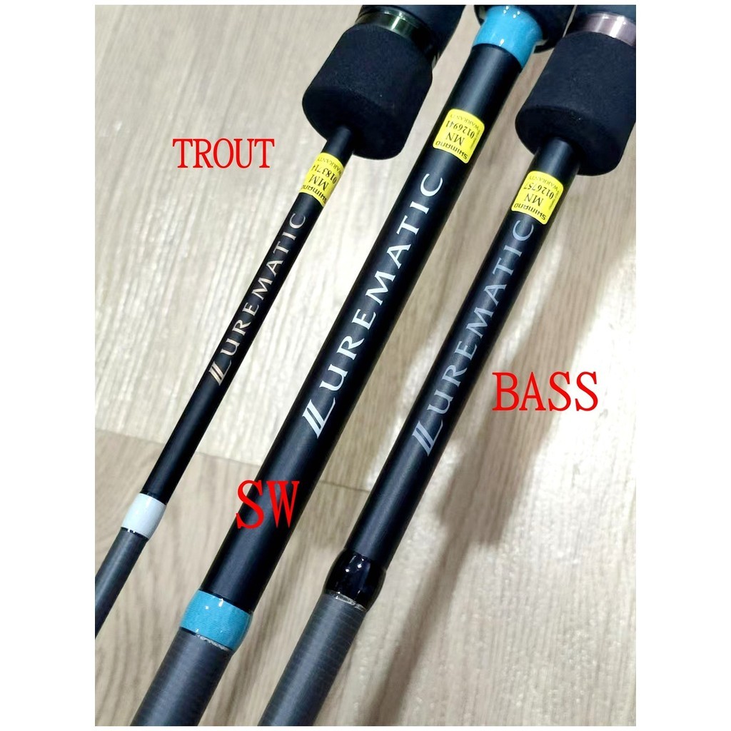 2023' SHIMANO LUREMATIC SPINNING / BAITCASTING (BC) FISHING ROD