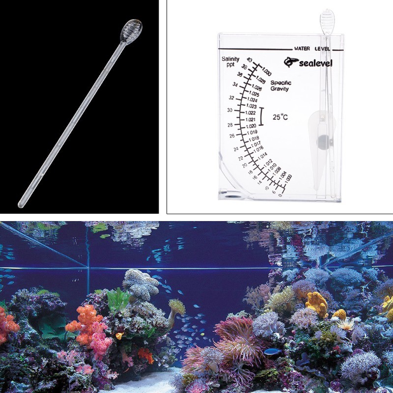 in stock Marine Hydrometer Reef Fish Tank Aquarium Water Salinity ...