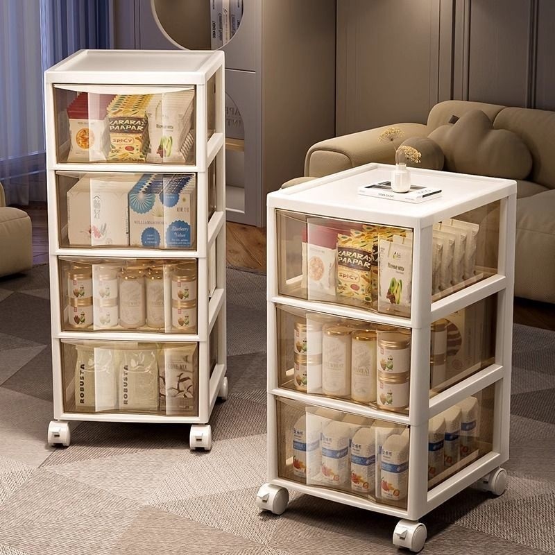 Office desktop storage box, workstation under table storage cabinet ...