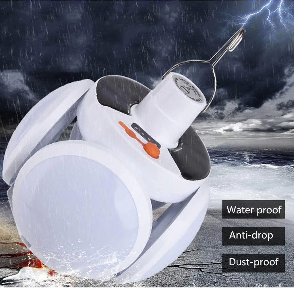 300W Solar Waterproof Multi Scene Emergency Light Dual Mode Charging ...