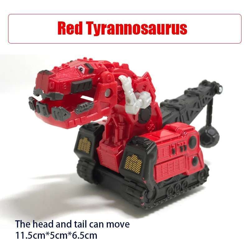 RED RUX Truck Removable Children's Gifts Toy Dinosaur Car For Dinotrux ...