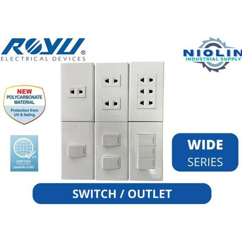 0Cd ROYU CLASSIC SERIES Switches, Outlets & Plates | Shopee Philippines