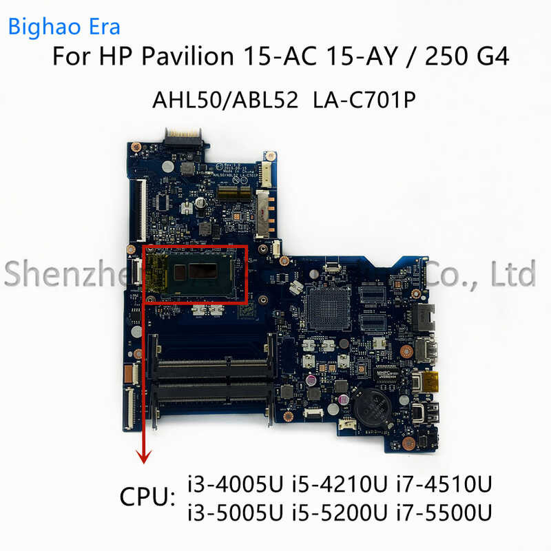 Laptop CPU Fan for HP Pavilion 15-AC 15-AY 15-BA, 250 255 256 G4 G5 G6 Series