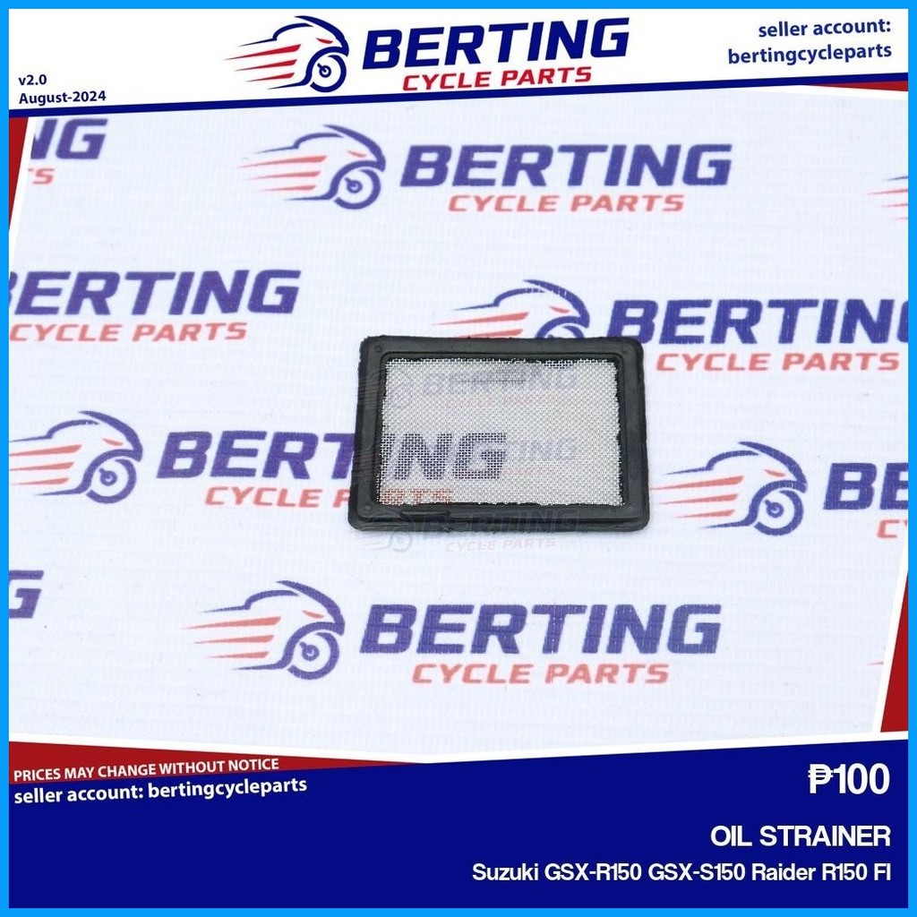 ☑ ۩ SGP OIL STRAINER Suzuki GSX-R150 GSX-S150 Raider R150 FI Genuine ...