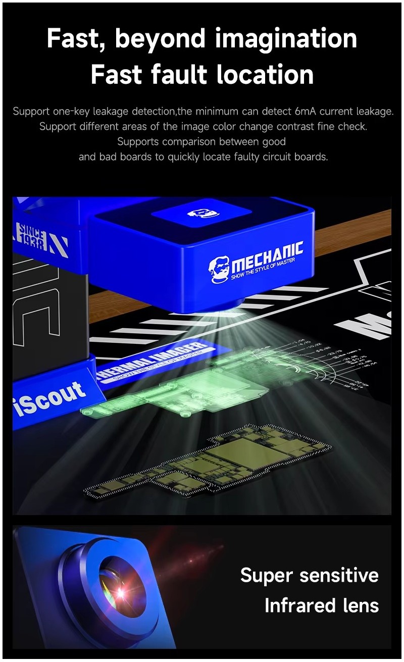 Mechanic iScout Motherboard Fault Detector Quick Investigation of ...