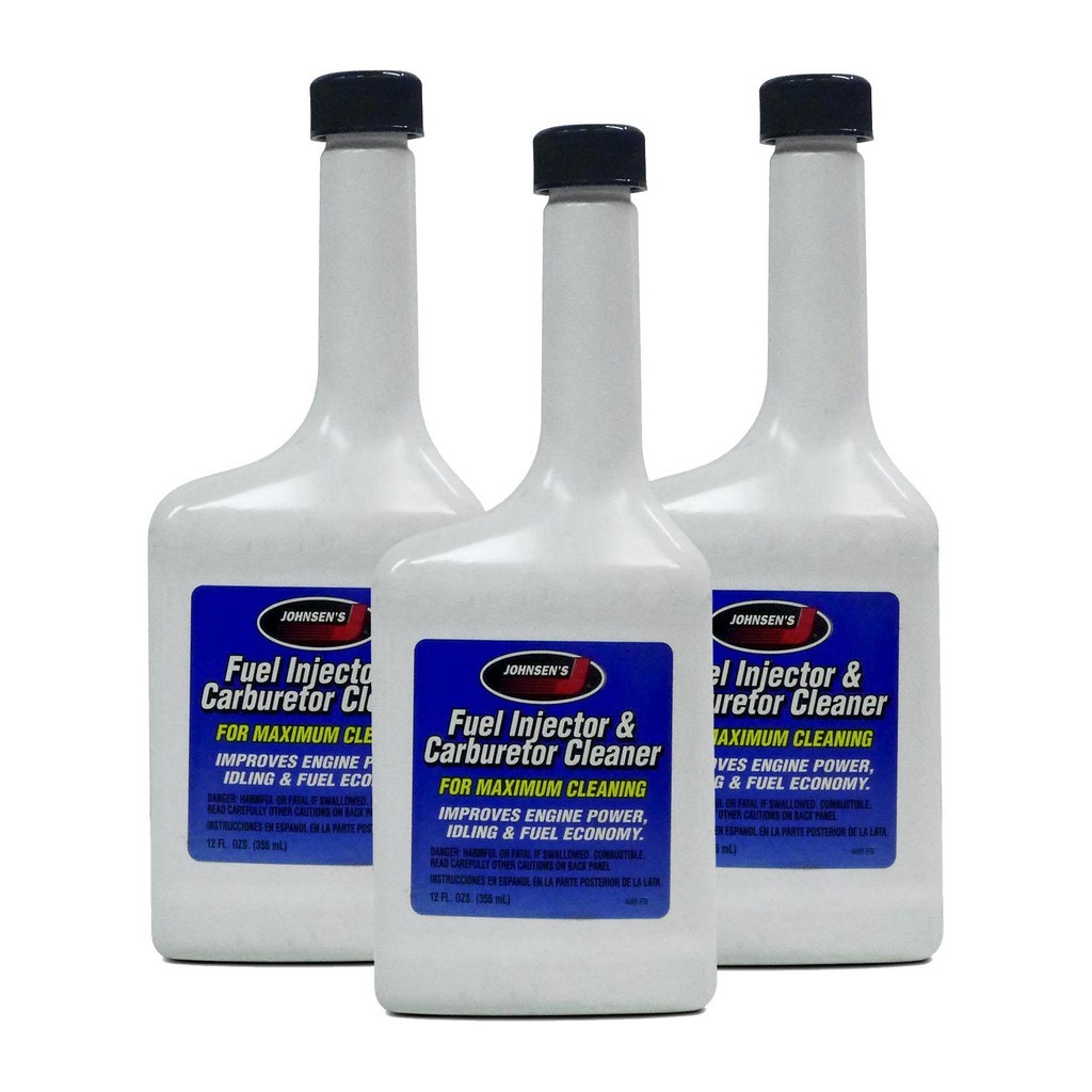 in stock Johnsens Carburetor and Fuel Injector Cleaner 12oz PN#4695 (3 ...