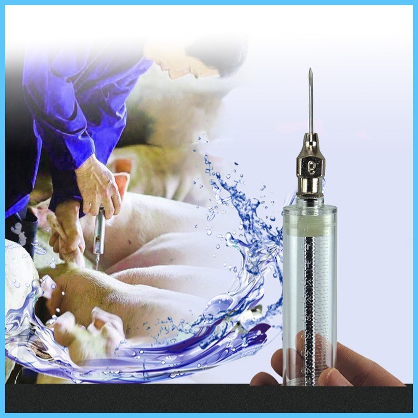 ☂ ♠ 5-50ml Fiberglass Syringe Veterinary Heavy Duty TPX Continuous ...