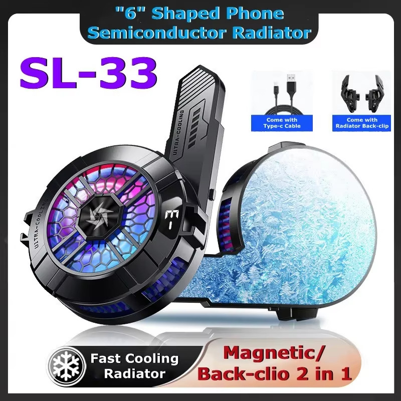Mobile Phone Cooler Semiconductor Coog Fan Radiator For Iphone Android ...