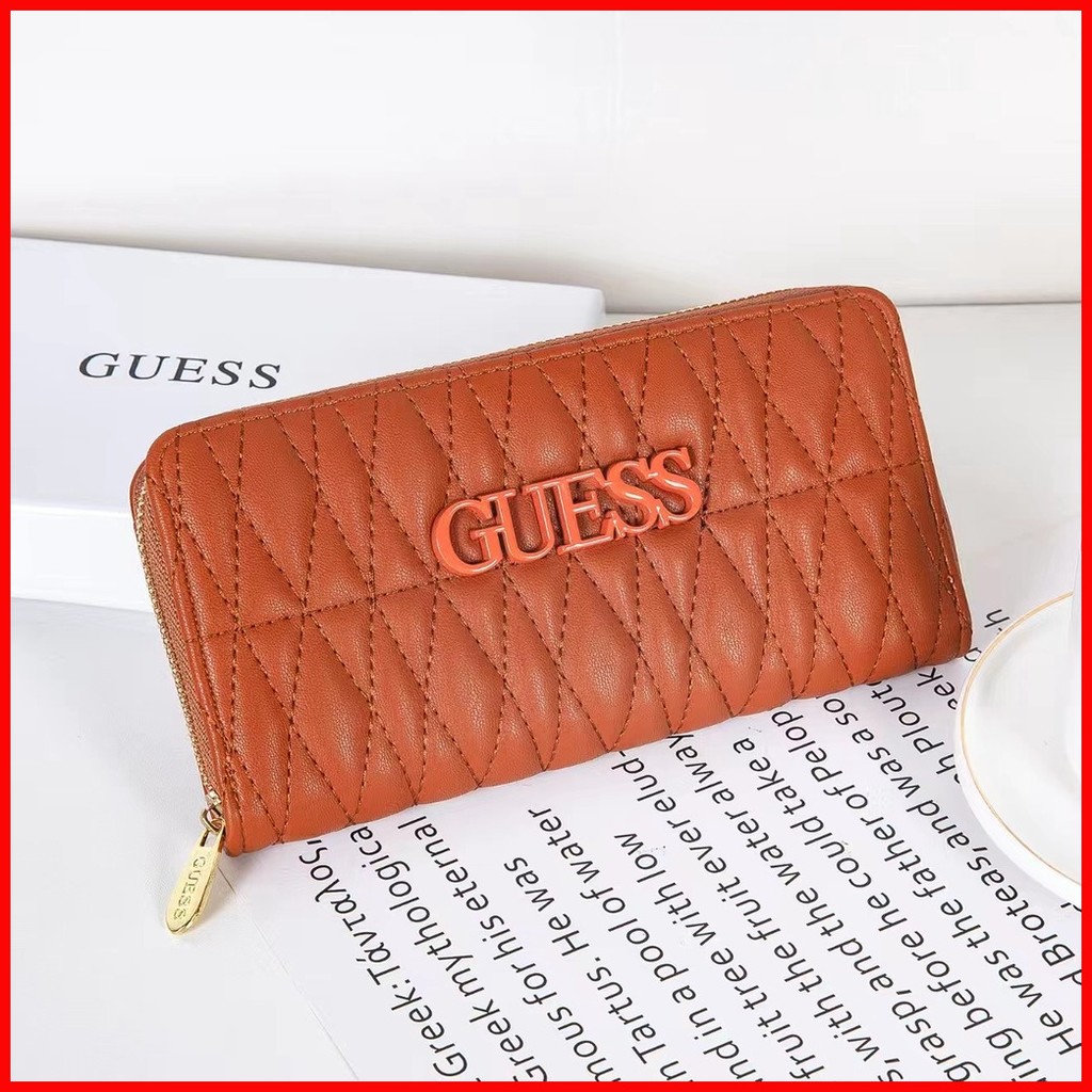 ⭐ Guess Long Wallet With Box | Shopee Philippines
