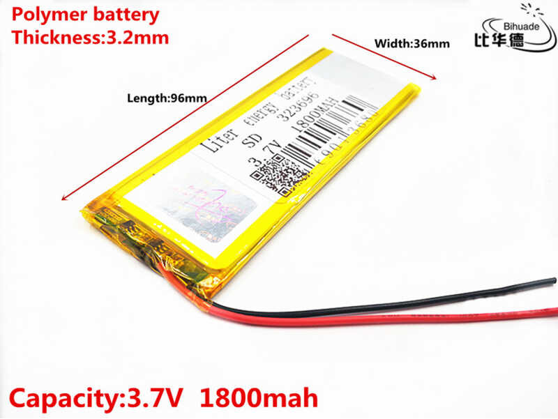 V E Mah Lithium Polymer Li Po Li Ion Rechargeable Battery Lipo Cells For Mp