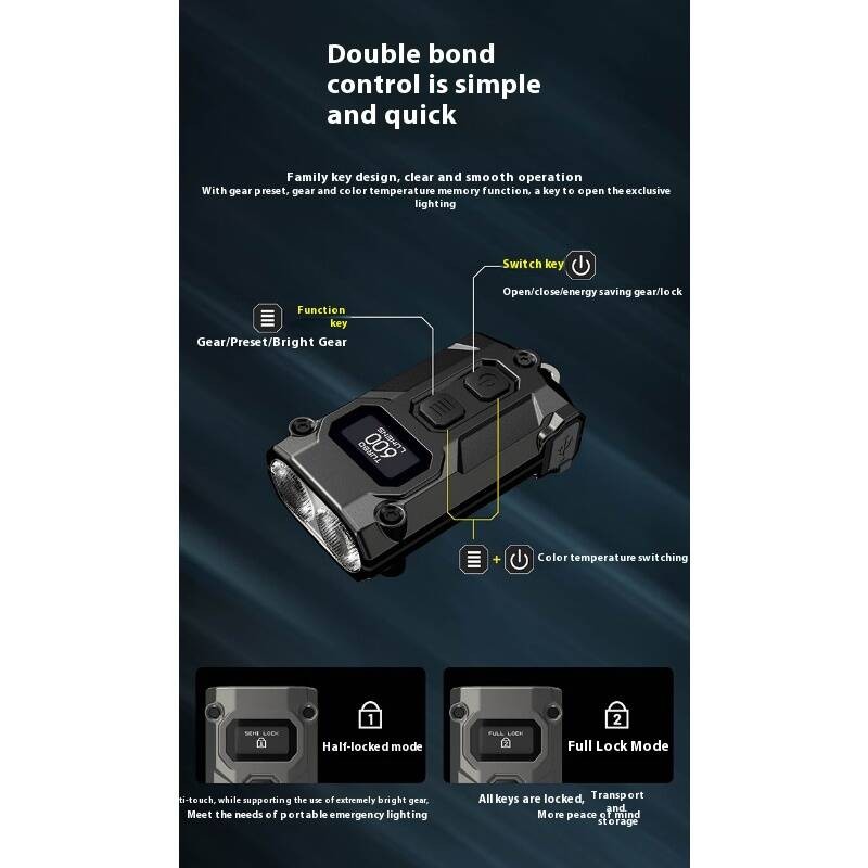 NITECORE tini3 Multi color temperature 600 lumens strong light ...