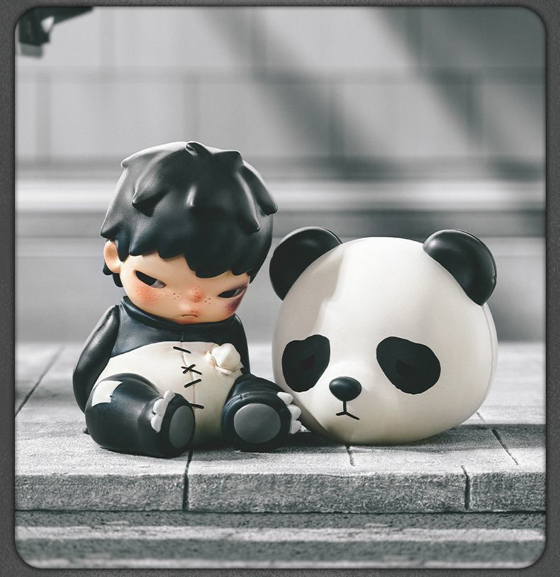 POPMART Hirono doll panda Limited Figure pop mart blind box