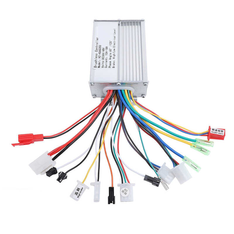 36V 48V 350W Brushless Controller Intelligent Electric Bike Motor ...