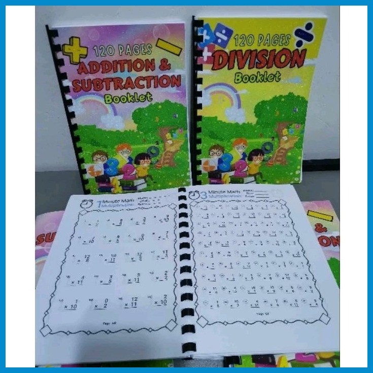 MATH (MDAS) Booklet/Workbook for kids|Addition|Subtraction ...