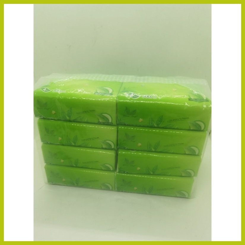 ∫ 8pack/bag Organic Green Tea Tissue 4ply | Shopee Philippines