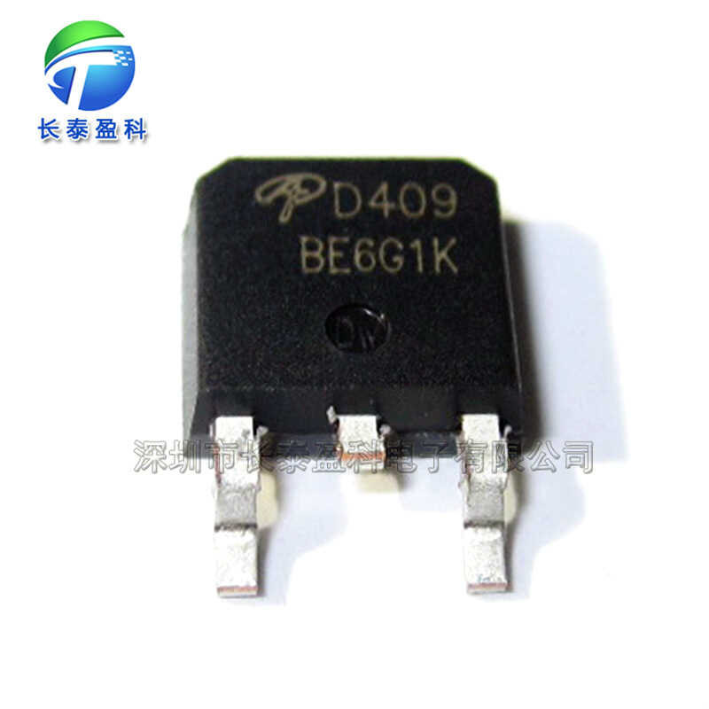 10pz Nuova Produzione AOD409 SMD SOT252 MOSFET Canale P 26A / 60V